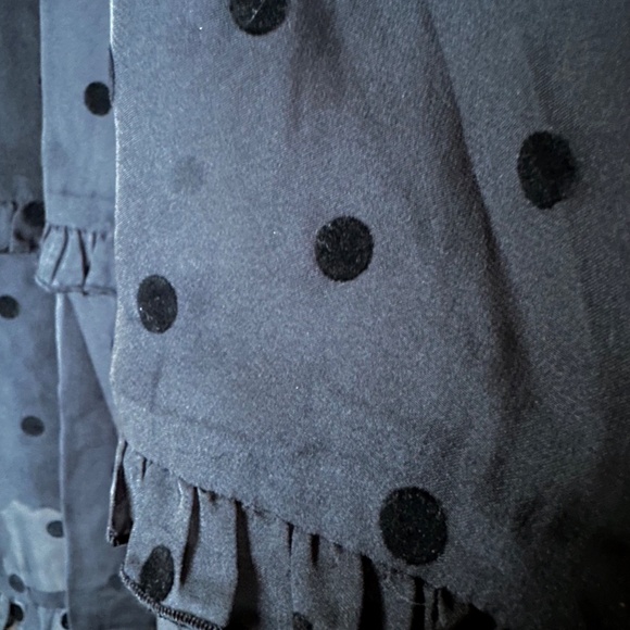 🖤✨ NWT The Kooples Black Sheer Polka Dot 2-Piece Mini Dress | Versatile $415! - Picture 10 of 12